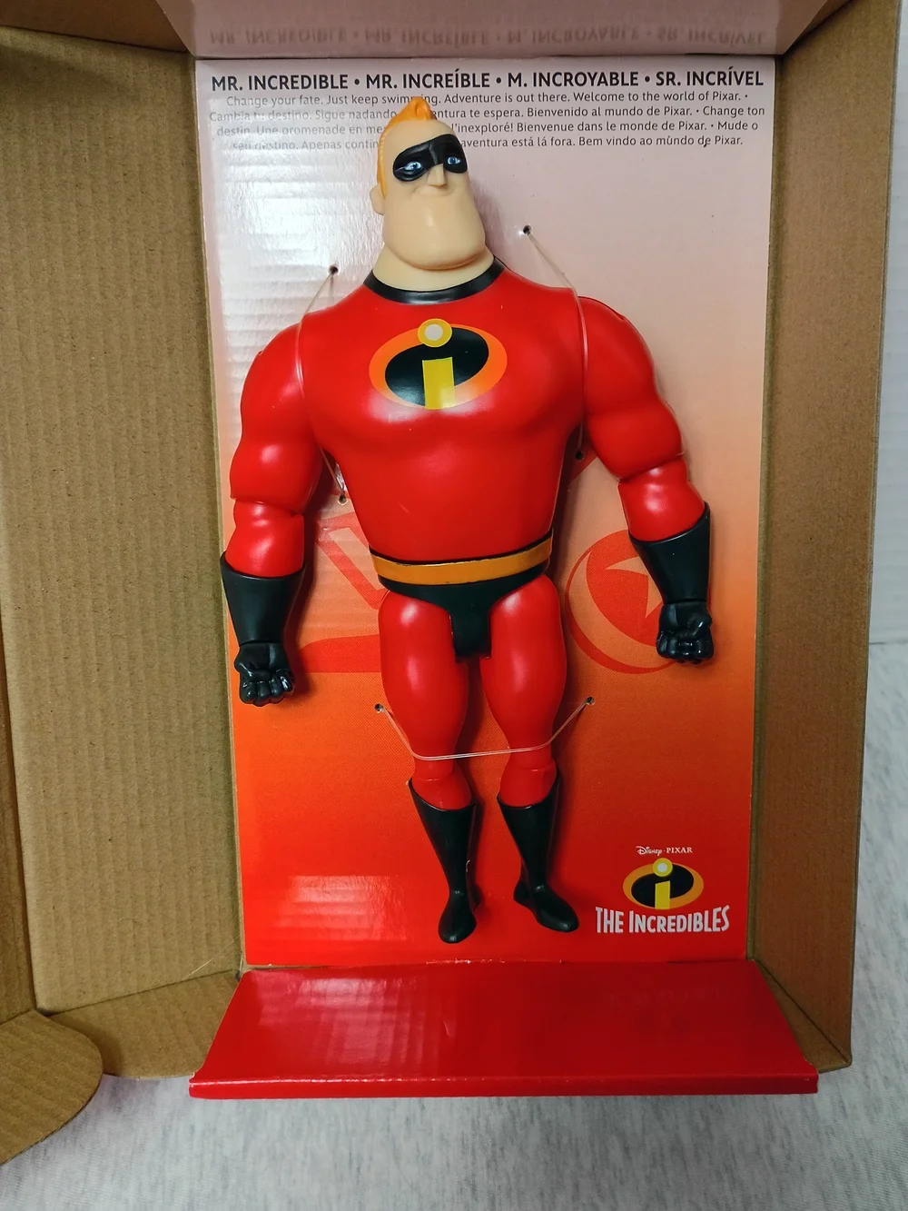 Disney Pixar Mr. Incredible Figure Incredibles Toys Pixar Posable